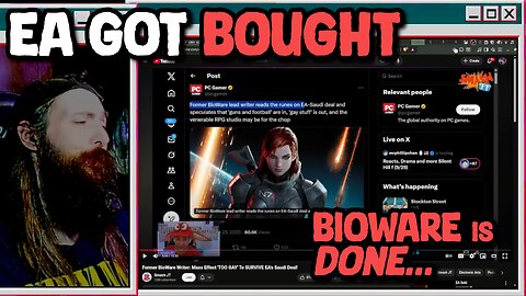 Former BioWare Writer Says Mass Effect Is 'TOO GAY' To Not Be Cancelled