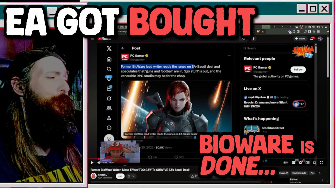 Former BioWare Writer Says Mass Effect Is 'TOO GAY' To Not Be Cancelled