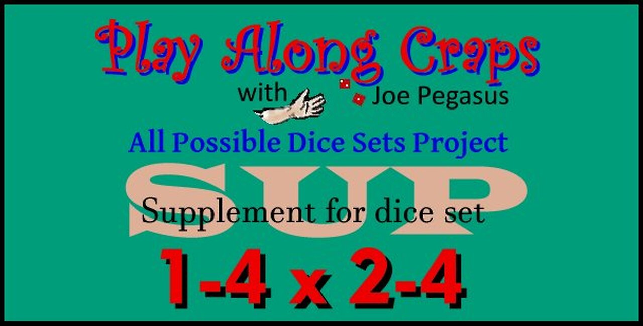 1-4 x 2-4 SUP Dice Set