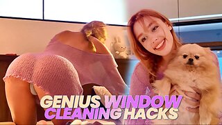 Genius Window Cleaning Hacks