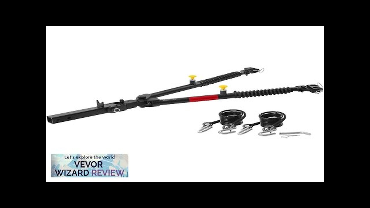 VEVOR Tow Bar 7500 lbs Towing Capacity with Ropes Powder-Coating Alloy Steel Review