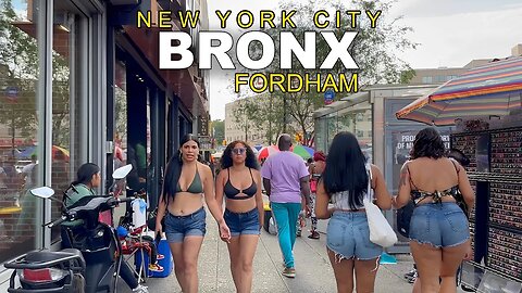 Virtual Walking Tour of Fordham Road, Bronx - Exploring the Heart of New York City (2023)"