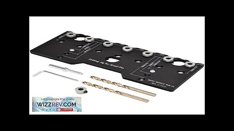 Adjustable Aluminum Alloy Cabinet Hardware Jig Shelf Pin Jig with 2 PCS Review