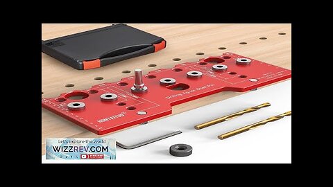 Shelf Pin Jig and Hinge Jig Two-In-One Aluminum Alloy 1/4in and 5mm Review