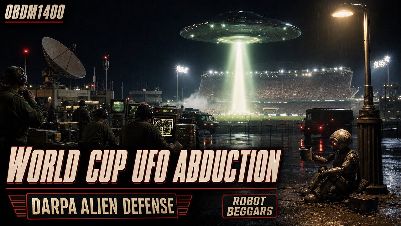 OBDM1400 - Joe from MU | World Cup UFO Abduction | DARPA Alien Defense | Robot Beggars