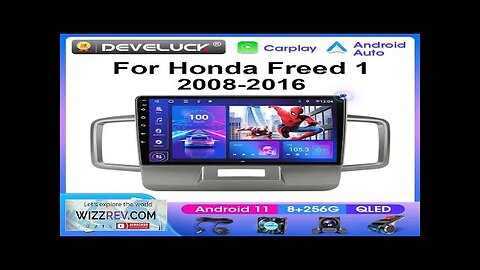 2 Din Android 12 For Honda Freed 1 Spike 2008 2016 Review