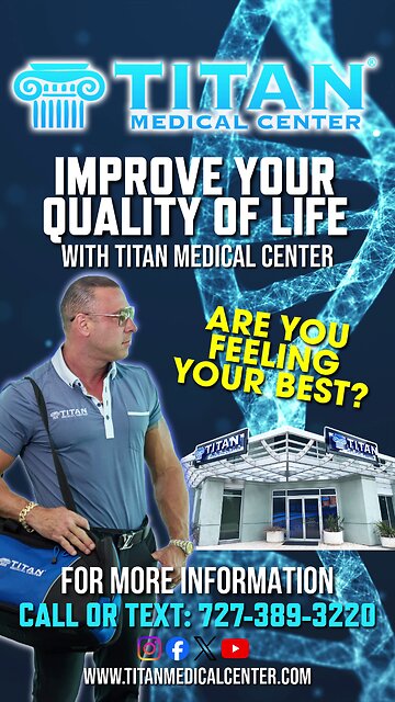 Optimal Health is the Key at #TitanMedical Center!