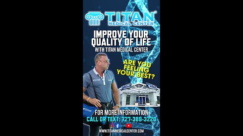 Optimal Health is the Key at #TitanMedical Center!