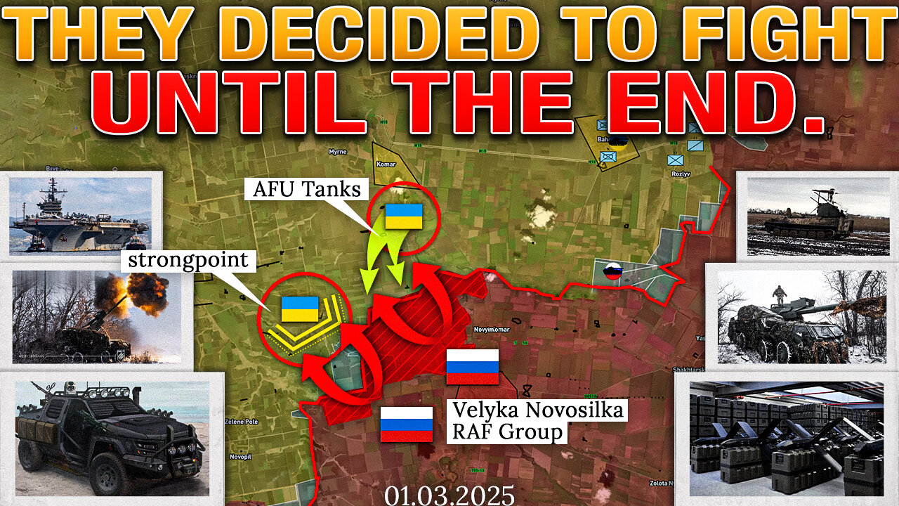 Battlefield: European Summit 💥 Massive UAV Crew Wipeout ⚡️ Military Summary And Analysis 2025.03.02📊