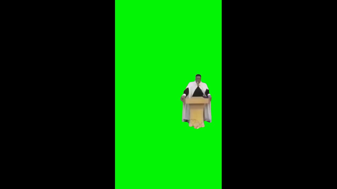 Jingle Bell Pastor | Green Screen