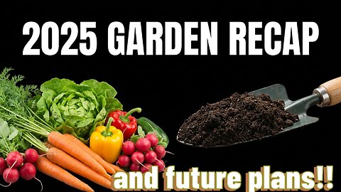Garden recap and future plans for the homestead!