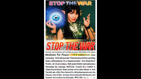 STOP THE WAR feat ELOHIM ARE COMING REMIX