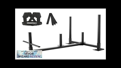 VEVOR Weight Training Sled Pull Push Power Sled with Handle Fitness Strength Review