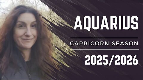 AQUARIUS || CAPRICORN SEASON [ DEC 2025 - JAN 2026 ]