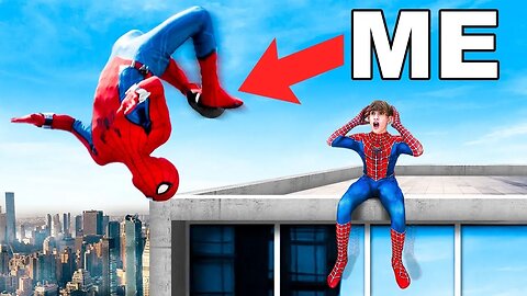 I Attempted INSANE Spiderman Stunts! (feat. Nidal Wonder)