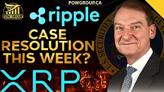 XRP: Final Dip Before Face Melting Rally? Case Resolution & ETF Soon? Paul Atkins SEC Chair Today