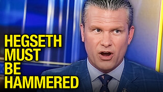 Pete Hegseth Has Fallen Off The Wagon Again