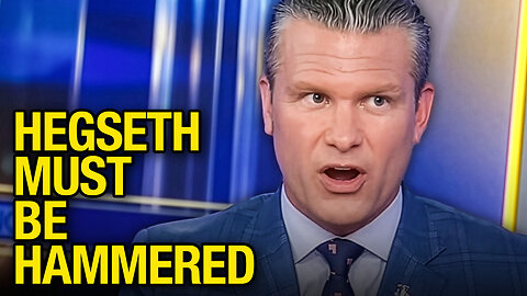 Pete Hegseth Has Fallen Off The Wagon Again