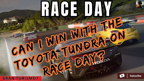 GT7 RACE DAY | TOYOTA TUNDRA TRD PRO | MICHELIN RACEWAY ROAD TO ATLANTA