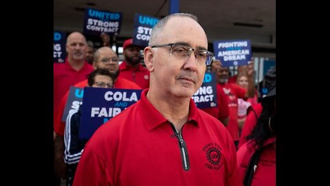 UAW President Fain. Tariffs Will Help Fix the 'Bleeding' Economy