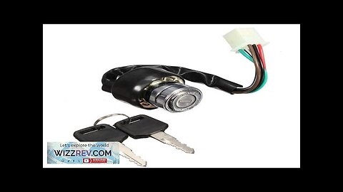 6 Wire Ignition Switch 2 Keys Universal For Car Motorcycle Scooter Bike Review