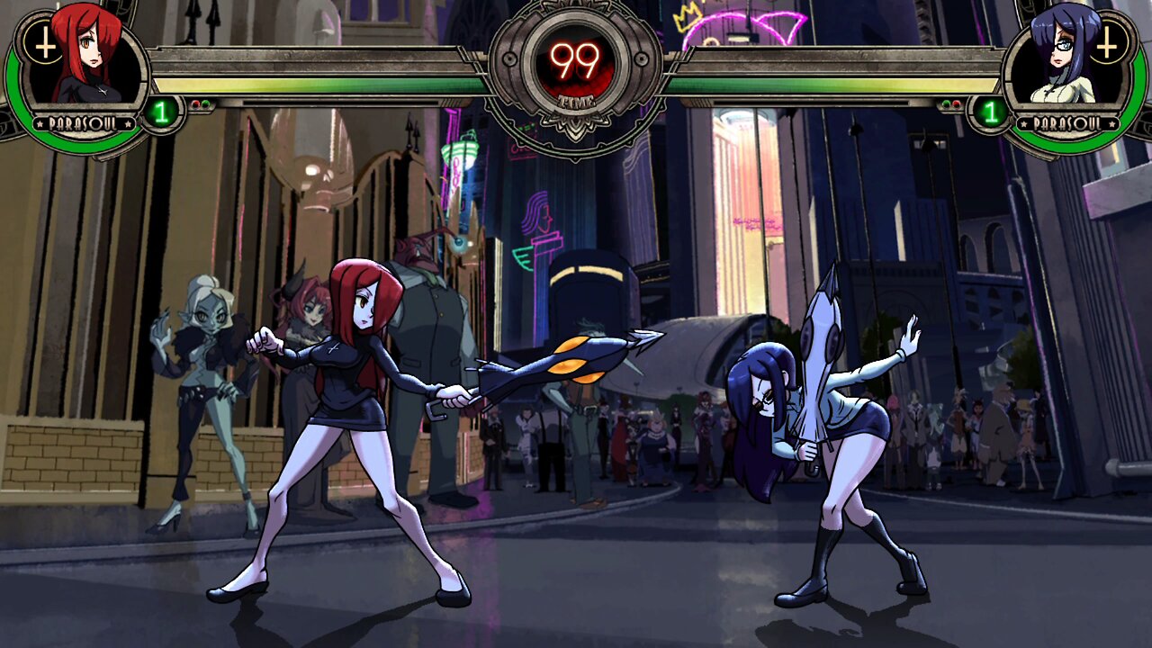 Parasoul vs Parasoul