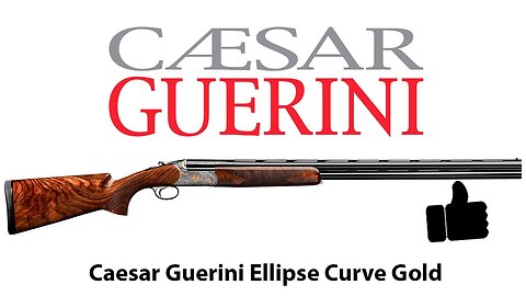 Quick look at a new LIMITED EDITION Caesar Guerini Ellipse Curve Gold 12GA Review! Shotgun!