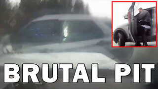 Man Who Stole Trooper’s Car Gets Hit Hard During PIT Maneuver On Video! LEO Round Table S11E010