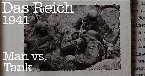 Das Reich, the unit the farthest east on 26.7.41 - platoon leader's war diary, man versus tank Pt 13