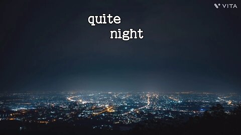 quite night english song