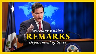Secretary Rubio delivers remarks to the press on President Trump's foreign policy achievements in 2025