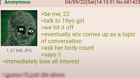 Anon Will Be Forever A Virgin | 4Chan Greentext Stories