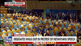 UN Delegates Walk Out During Netanyahu's Speech