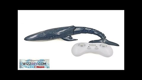 18002 Simulation Double Waterproof Automatic Cruise Spraying Whale Remote Control RC Boat Review