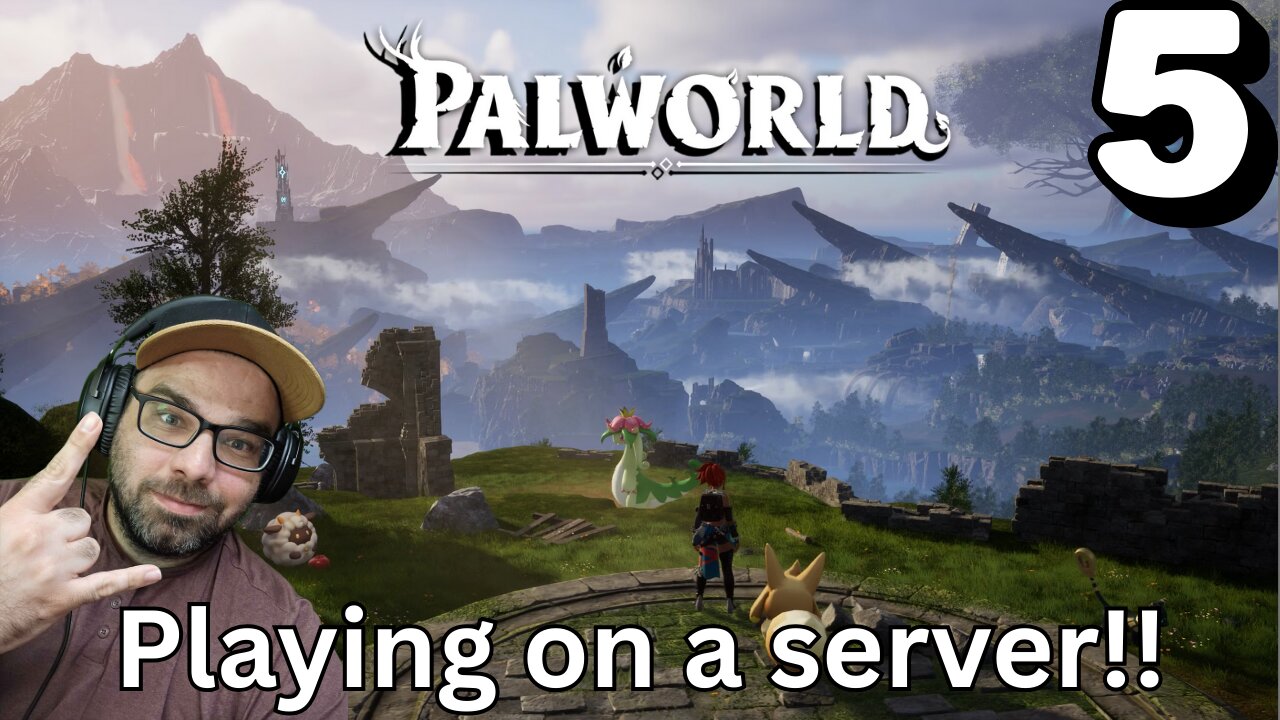 Playing Palworld on a server!! Stream 5