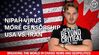 🚨 BEYOND CRITICAL with MAX - JAN 29, 2026