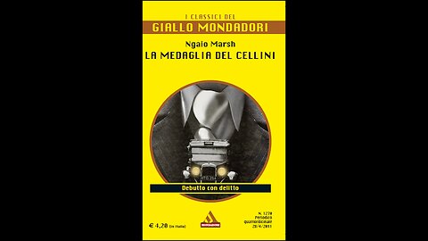 GIALLO MONDADORI---LA MEDAGLIA DEL CELLINI