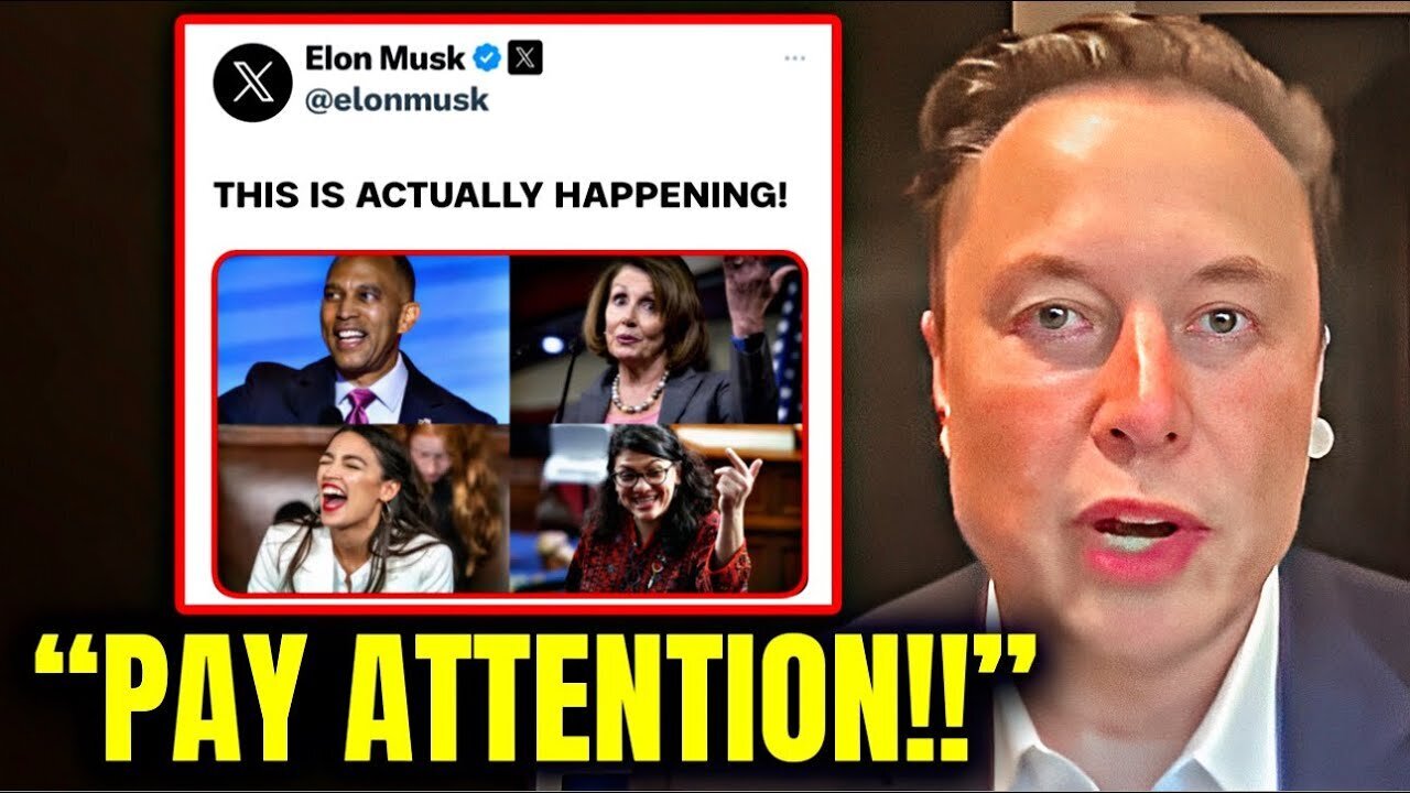 BREAKING: Elon Musk Just Released The List!! You Won’T Believe Who’S On It..