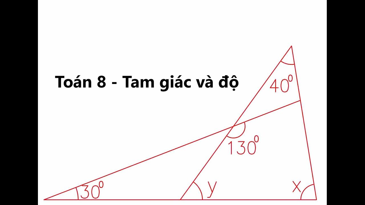 Toán 8: Độ và tam giác: Tính giá trị góc ở x và y trong tứ giác