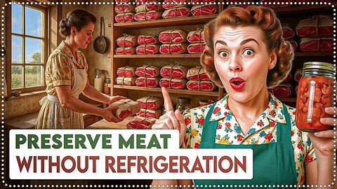 HOMESTEADING: HOW YOUR GRANDMA PRESERVED MEAT WITHOUT REFRIGERATION [2025-10-09]