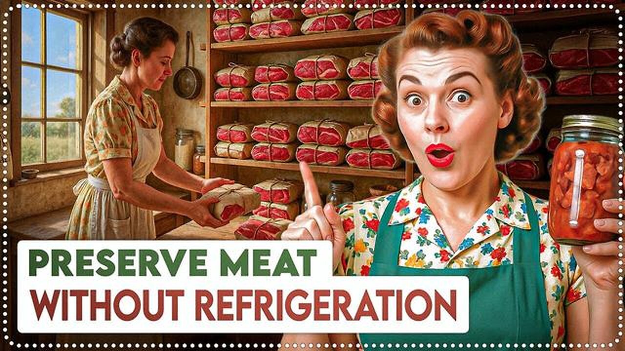HOMESTEADING: HOW YOUR GRANDMA PRESERVED MEAT WITHOUT REFRIGERATION [2025-10-09]