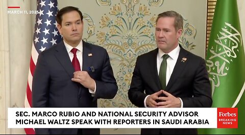 Marco Rubio & Mike Waltz Announce Ukraine Ceasefire Agreement