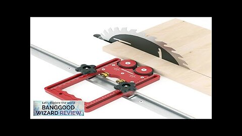 ENJOYWOOD 160mm Extended Stock Guide with One-Way Wheel and Safety Auxiliary Tool Review