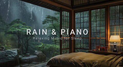 FALL INTO SLEEP INSTANTLY - Relaxing Sleep Music + Insomnia _ Rain Sounds for Stress Relief, Anxiety