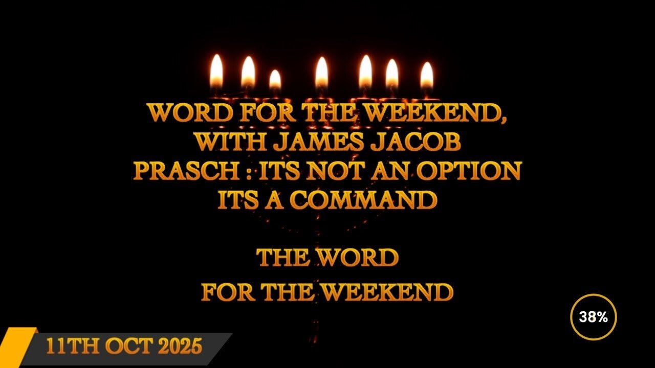 Word for the Weekend - It's Not an Option, It's a Command