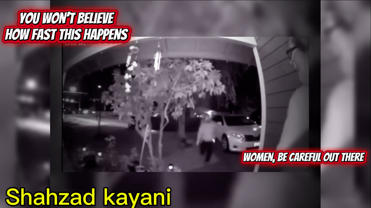 Woman Snatched From Front Door - This is how fast it can happen