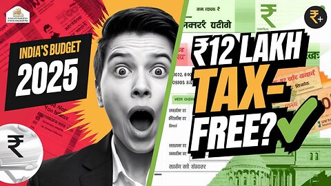 "Budget 2025: Tax slabs decoded! ‘Nil’ tax on income upto 12 lakh📈💼 | Finance Report💰📊"