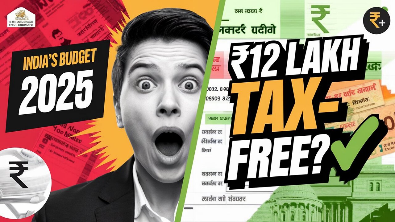 "Budget 2025: Tax slabs decoded! ‘Nil’ tax on income upto 12 lakh📈💼 | Finance Report💰📊"