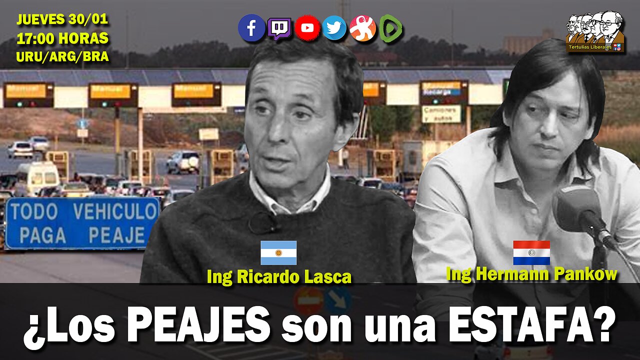 ¿Los PEAJES son una ESTAFA? - Ing Ricardo LASCA - Ing Hermann PANKOW