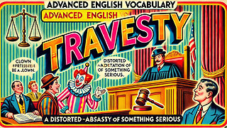 Vocabulary and Pronunciation "TRAVESTY" Advanced English